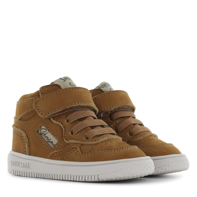 Shoesme cognac basket sneakertje