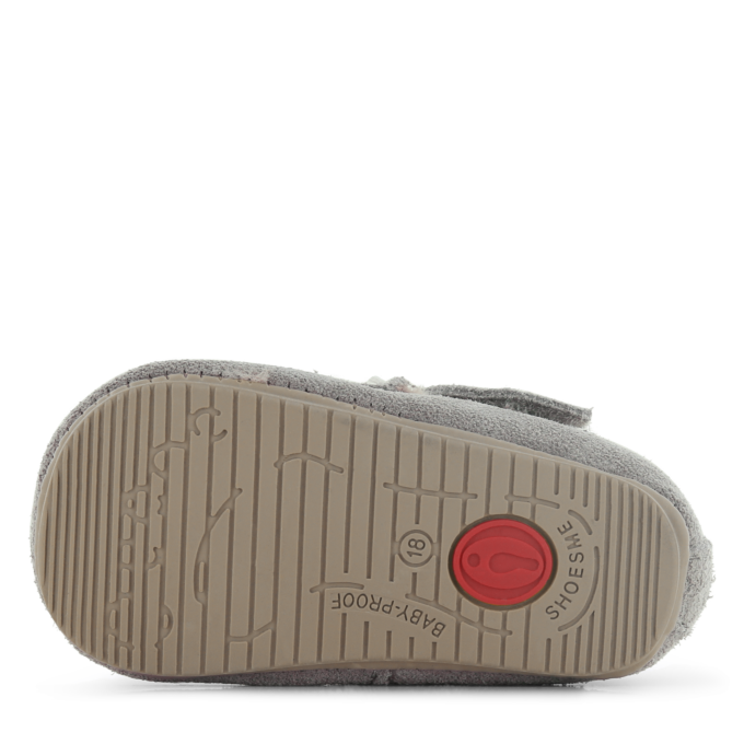 Shoesme grijs BABY-PROOF® schoentje