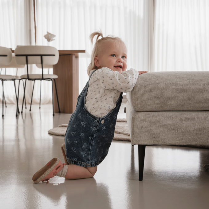 Shoesme roze BABY-PROOF® espadrilles