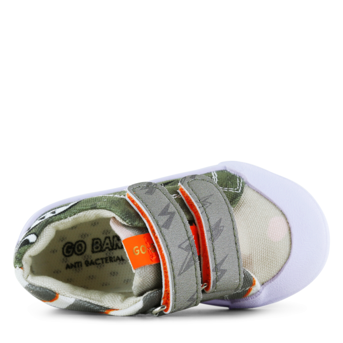 Go Bananas haai sneaker met klittenbandsluiting