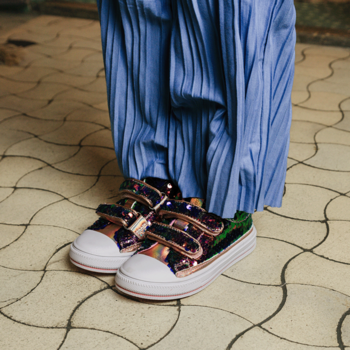 Go Banana’s klittenband sneaker – Mermaid