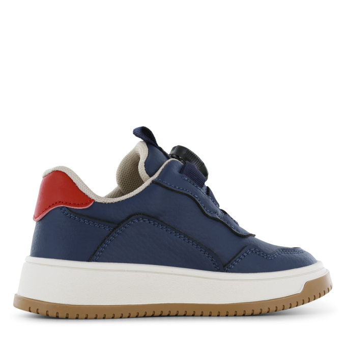 Shoesme donkerblauwe sneaker met draaisluiting