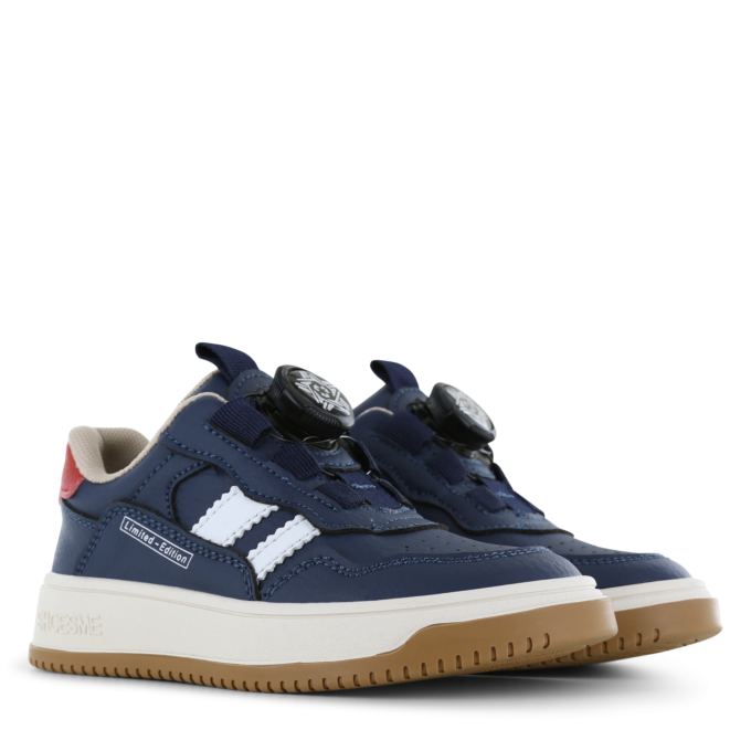 Shoesme donkerblauwe sneaker met draaisluiting