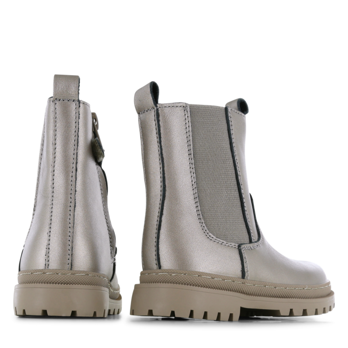 Shoesme metallic-gouden chelseaboot
