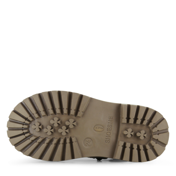 Shoesme metallic-gouden bikerboot