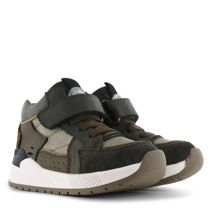 Shoesme bruine hoge sneaker