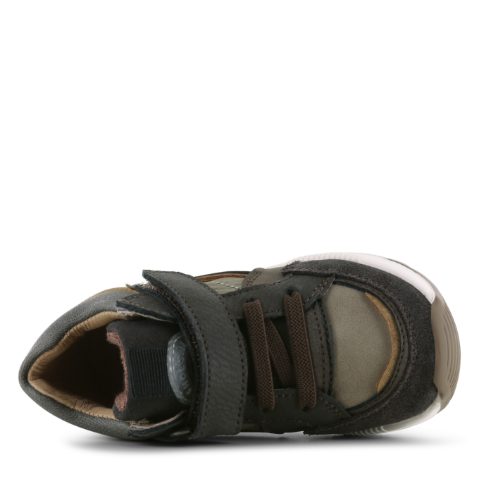 Shoesme bruine hoge sneaker