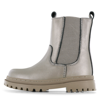 Shoesme metallic-gouden chelseaboot