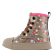 Shoesme bronzen bikerboot met bloemetjesprint