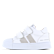 Shoesme witte sneaker met grijze stripings