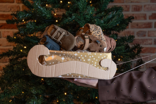 Kerst knutselen met een Shoesme schoenendoos!